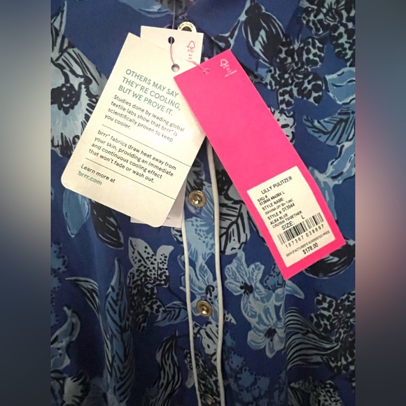 NWT Lilly Pulitzer Giavana UPF 50+ Tunic Size L - Picture 5 of 16